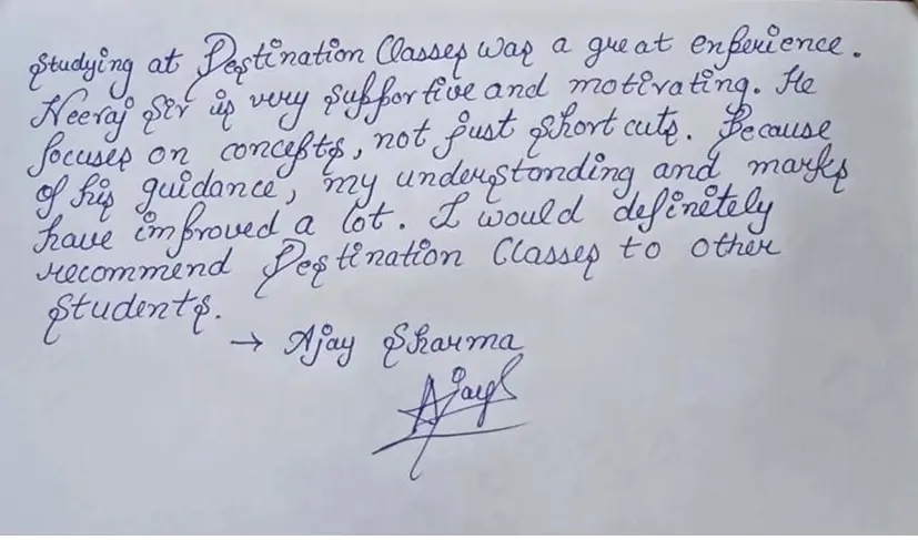 Student Testimonial 1