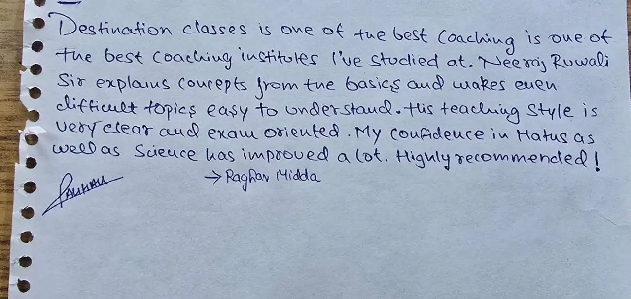 Student Testimonial 2